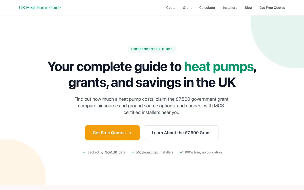 Apercu UK Heat Pump Guide